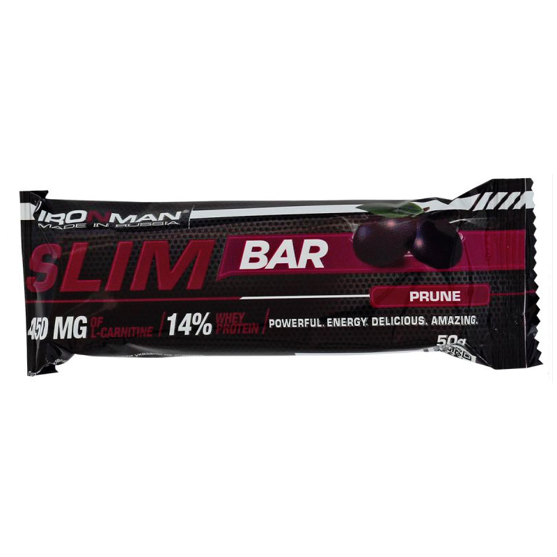 Батончик Ironman  Slim Bar 24    50      sr3665