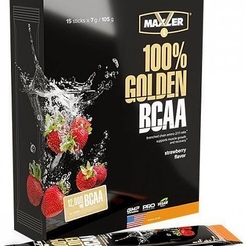 Maxler 100% Golden BCAA 7 г Strawberrysr38992 - фото 2
