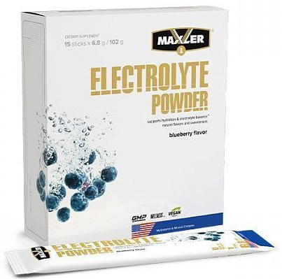 Изотоник Maxler Electrolyte Powder 15   68  Blueberry sr41315