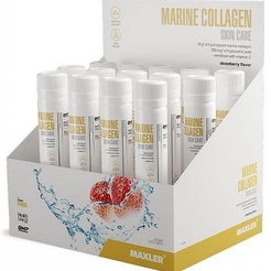 Maxler Marine Collagen SkinCare (Collag/Hyaluronic acid) 14x25 ml Strawberrysr41217 - фото 1