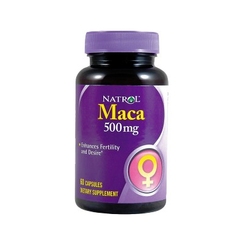 Тестостерон Natrol Maca 500 mg 60 sr5738 - фото 1