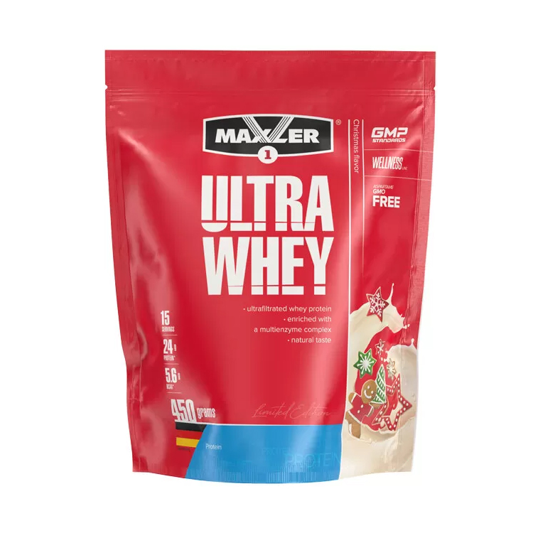 Протеин Maxler Ultra Whey bag 450  Christmas sr38636