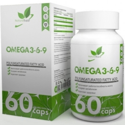 Полезные жиры NaturalSupp Omega 3-6-9 60 sr31228 - фото 1