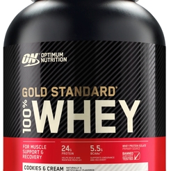 Протеин Optimum Nutrition 100  Whey protein Gold standard 2270  Banana Creamsr29174 - фото 3