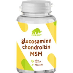 Суставные Prime Kraft Glucosamine-Chondroitin-MSM 90 sr33758 - фото 1