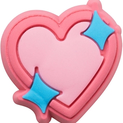 Джибитс Crocs Heart with Stars10009354 - фото 1
