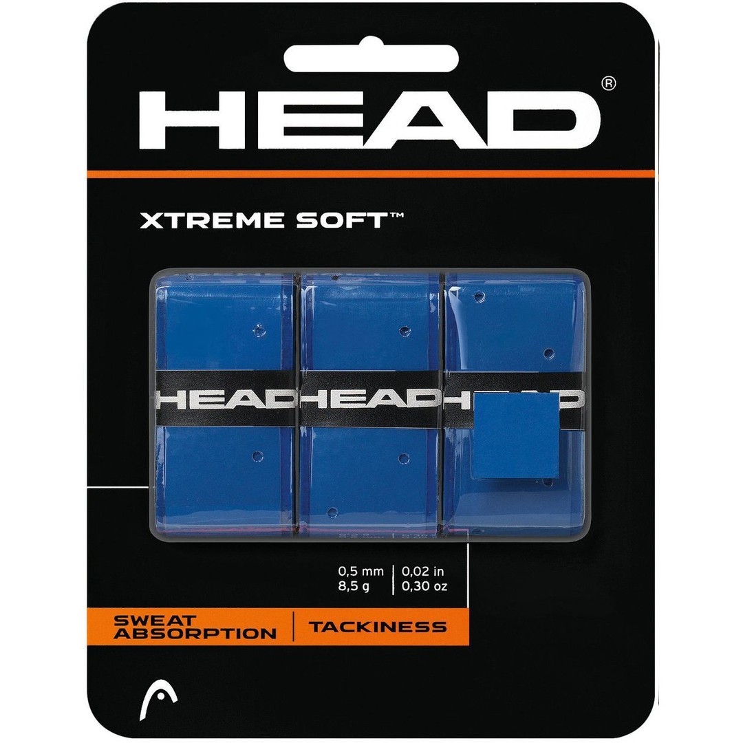 Овергрипы обмотка для ракетки Head XtremeSoft Grip Overwrap 285104-BL