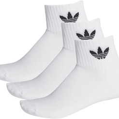 Носки 3 пары Adidas Mid-Cut Crew Socks 3PFT8529 - фото 1