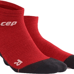 Мужские компрессионные короткие носки с шерстью мериноса для активного отдыха CEP Compression Merino socksC59UM-R - фото 1
