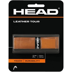 Грип намотка для ракетки Head Leather Tour282010-BR - фото 1