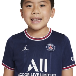 Комплект спортивной формы Nike Paris Saint-Germain 2021 22 Home Younger Kid Football KitCV8272-411 - фото 4