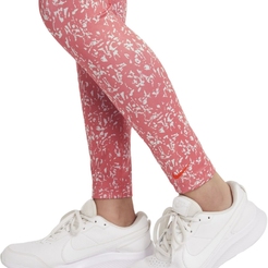 Леггинсы Nike Dri-Fit One Luxe Icon Clash Older Kid Girl Printed Training LeggingsDO7121-603 - фото 3