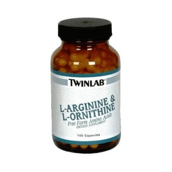 Аминокислоты Twinlab L-Arginine L-Ornithine 100 sr10229 - фото 1