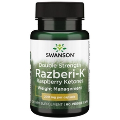 Антиоксиданты Swanson Double Strength Razberi-K Raspberry Ketones 200 mgsr42130 - фото 1