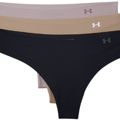 Нижнее белье Under Armour Ps Thong 3Pack1325615-004 - фото 4