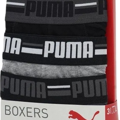 Трусы боксеры 3 шт Puma Basic Boxer Brand Elastic 3P93545701 - фото 3