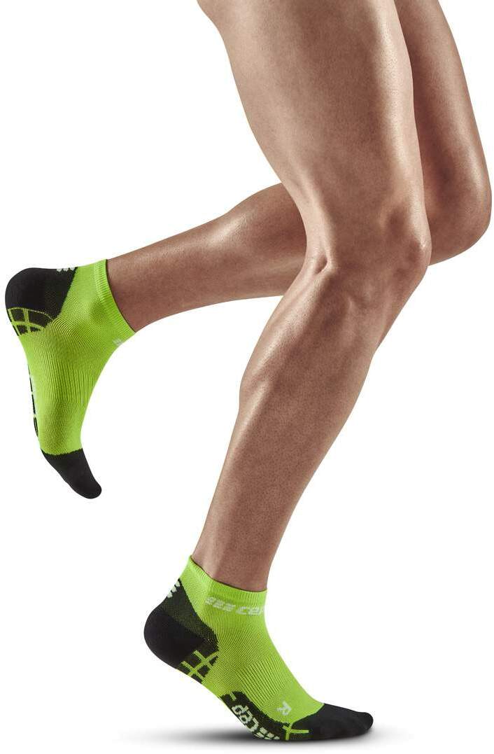 Мужские компрессионные короткие носки для бега ультратонкие CEP Compression Low Cut Socks C09UUM-Z