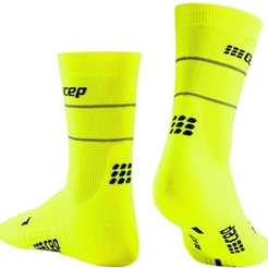 Женские компрессионные носки для бега CEP Reflective SocksC103RW-Y - фото 2