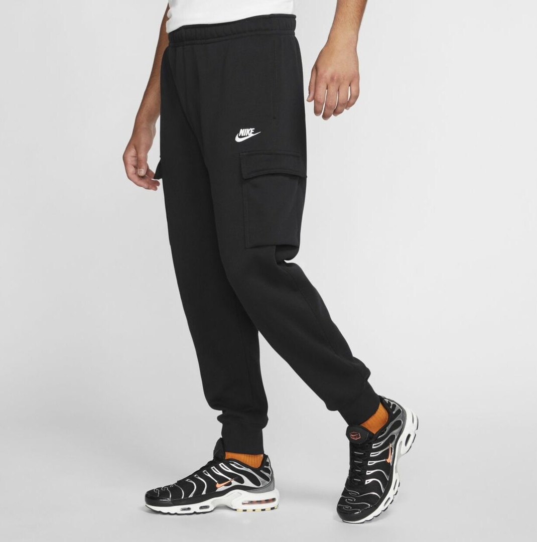 Брюки Nike M Sportswear Club Fleece Cargo Pants CD3129-010