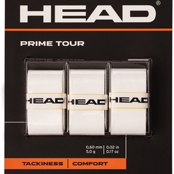 Овергрипы намотка для ракетки Head Prime Tour 3 pcs Pack285621-WH - фото 1