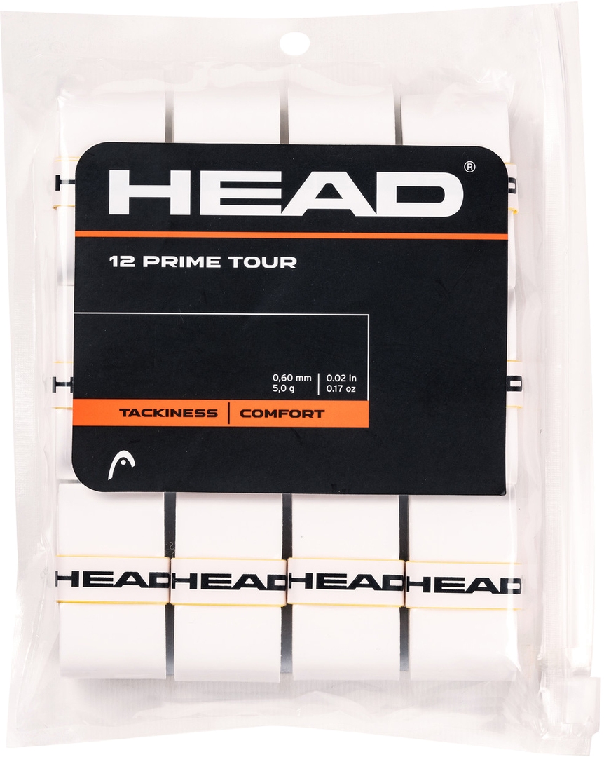 Овергрипы намотка для ракетки Head Prime Tour 12 pcs Pack 285631-WH